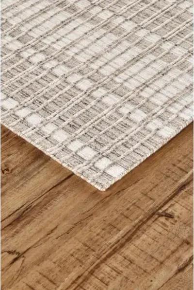 Hawthorne Hand-Knotted Rug - Gray/Ivory - Gray