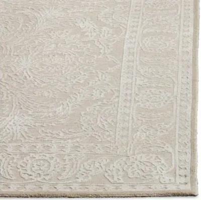 Toric Hand-Knotted Rug - Gray/Pearl - Ivory - Ivory