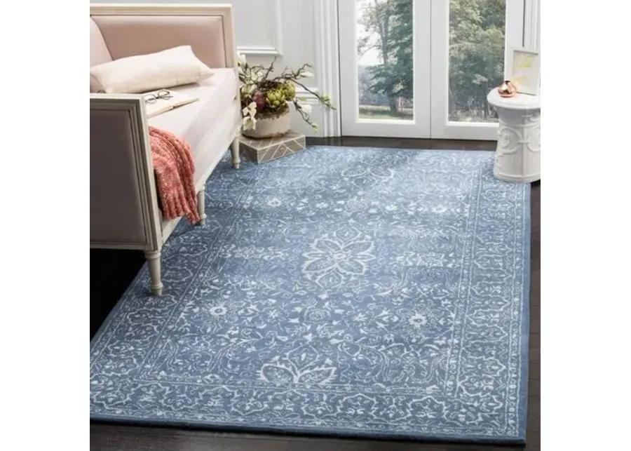 Welliver Rug - Blue/Ivory - Blue