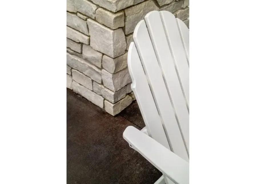 Vineyard Outdoor Adirondack Chair - White