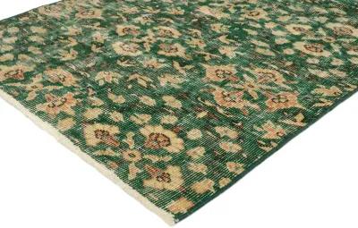 Turkish Zeki Moren Rug - 2'10" x 5' - Esmaili Rugs & Antiques - Green - Green