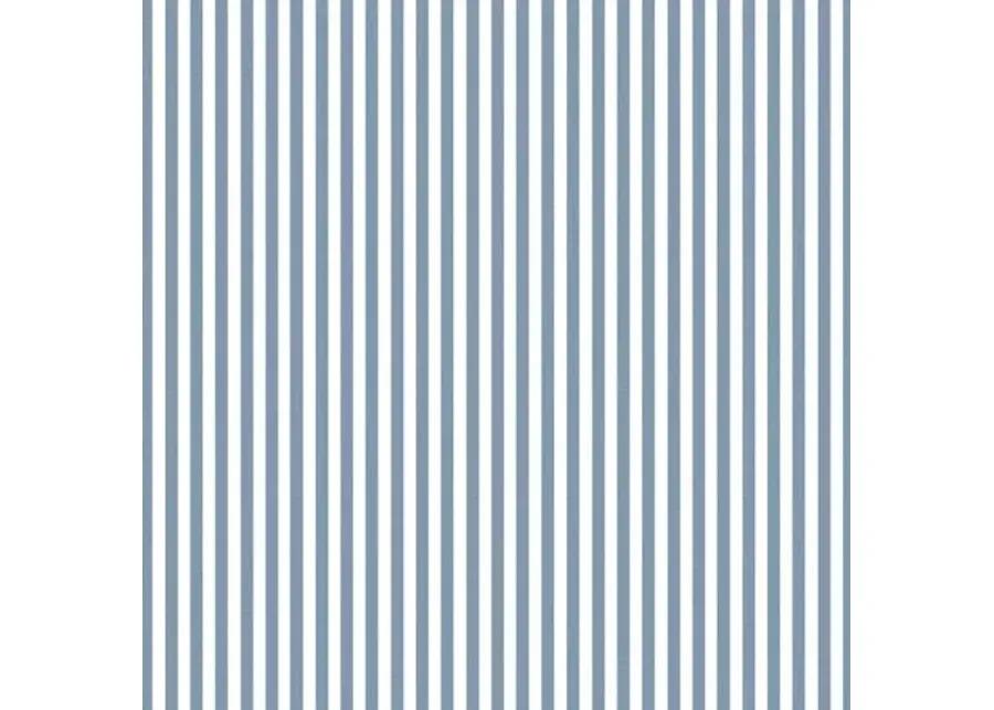 Hedren Headboard - Ticking Stripe - Handcrafted - Blue