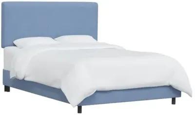 Novak Linen Bed - Handcrafted - Blue