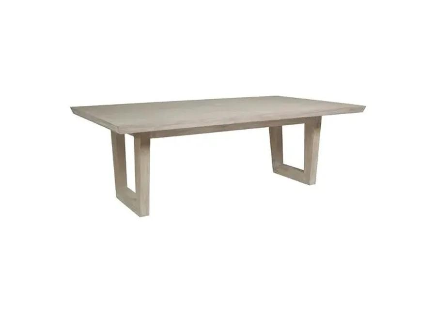 Brio Rectangular Dining Table - Bianco White - Artistica