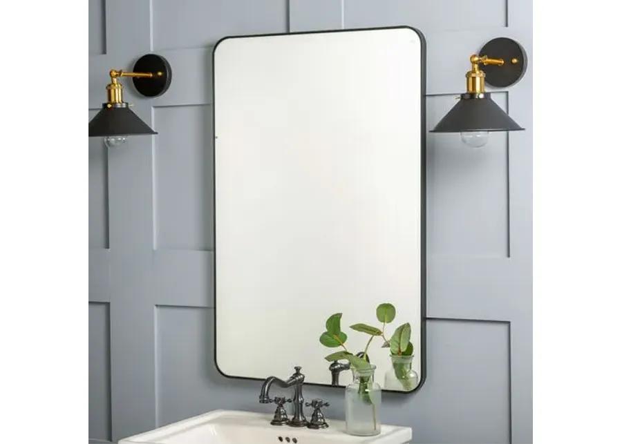 Franco Wall Mirror - Matte Black