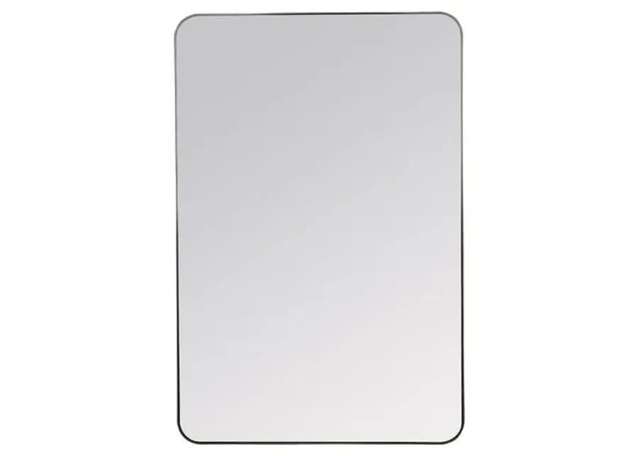 Franco Wall Mirror - Matte Black