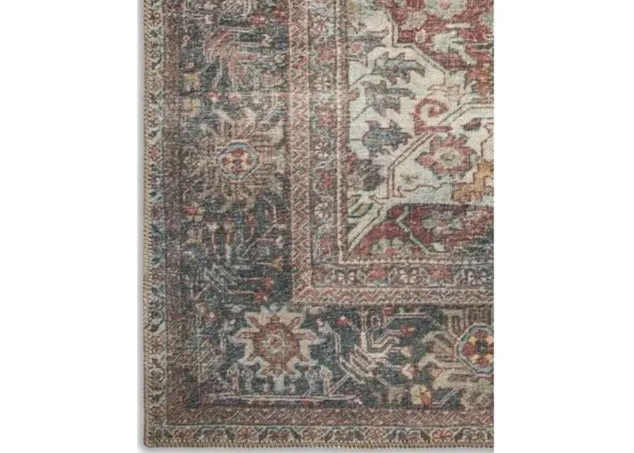 Canton Rug - Brick - Red - Red