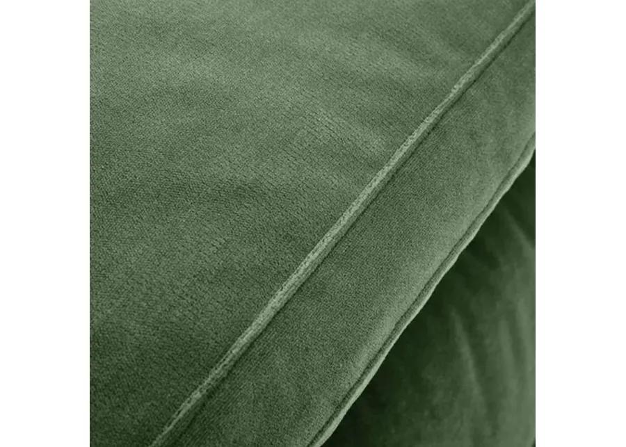 Elmore Velvet Daybed - Handcrafted - Green - Comfortable, Sturdy