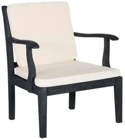 Del Mar 4-Pc Outdoor Lounge Set - Dark Slate Gray - Ivory