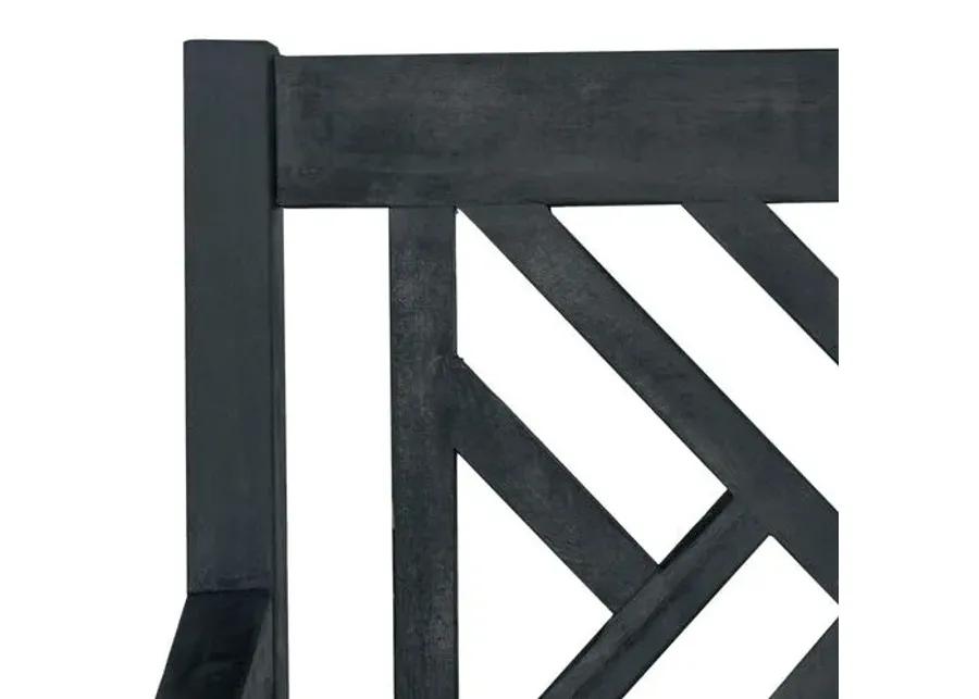 Bradbury Outdoor Bench - Dark Slate Gray - Ivory