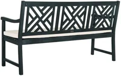 Bradbury Outdoor Bench - Dark Slate Gray - Ivory