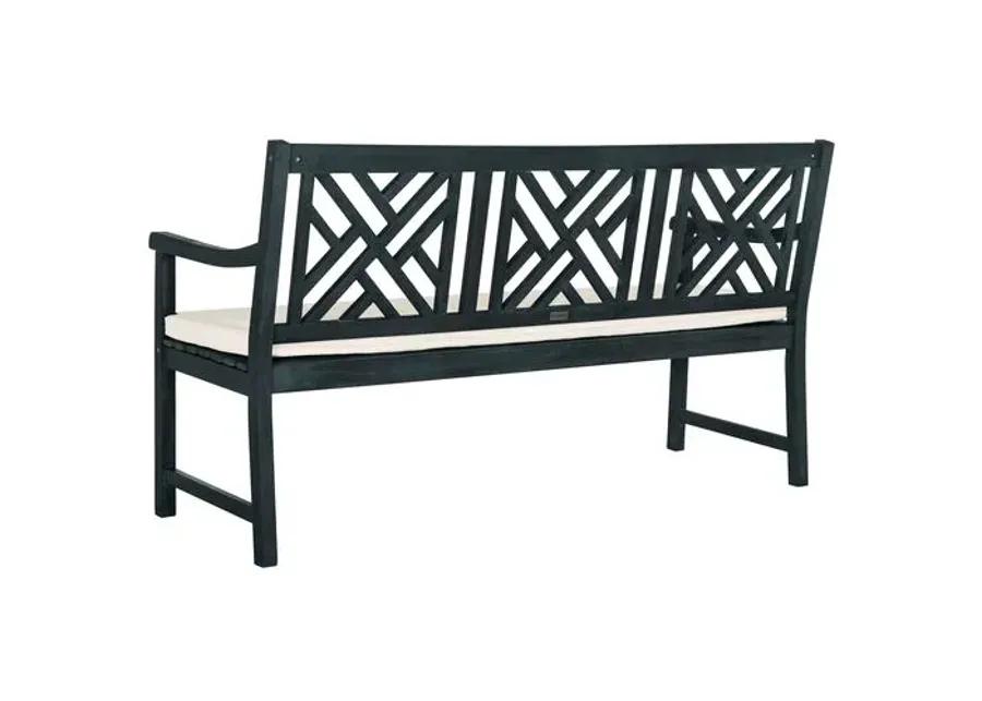 Bradbury Outdoor Bench - Dark Slate Gray - Ivory