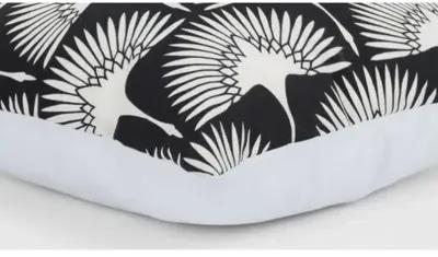 Anca Crane Outdoor 20x20 Pillow - Black/White - Kim Salmela