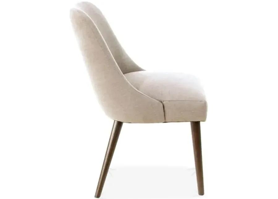 Barron Side Chair - Handcrafted - Beige