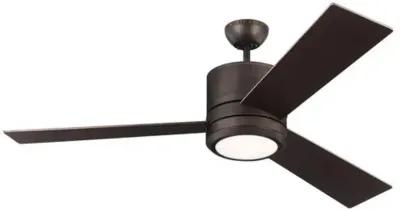 Visual Comfort - Vision Ceiling Fan - Roman Bronze - Brown - 3 Blades, Hand-Held Remote Control