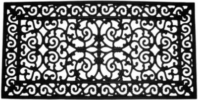 2'x4' Piazzo Doormat - Black