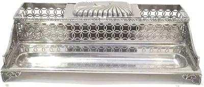 Sterling Silver Reticulated Inkwell - Vermilion Designs