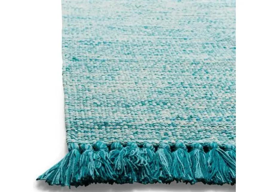 Pess Kids' Rug - Turquoise - Blue - Blue