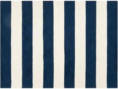 Tuux Rug - Navy/Ivory - Blue - Blue