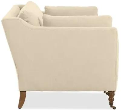 Margot 90" Crypton Sofa - Handcrafted