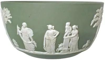 Wedgwood Classical Bowl - Vermilion Designs - Green