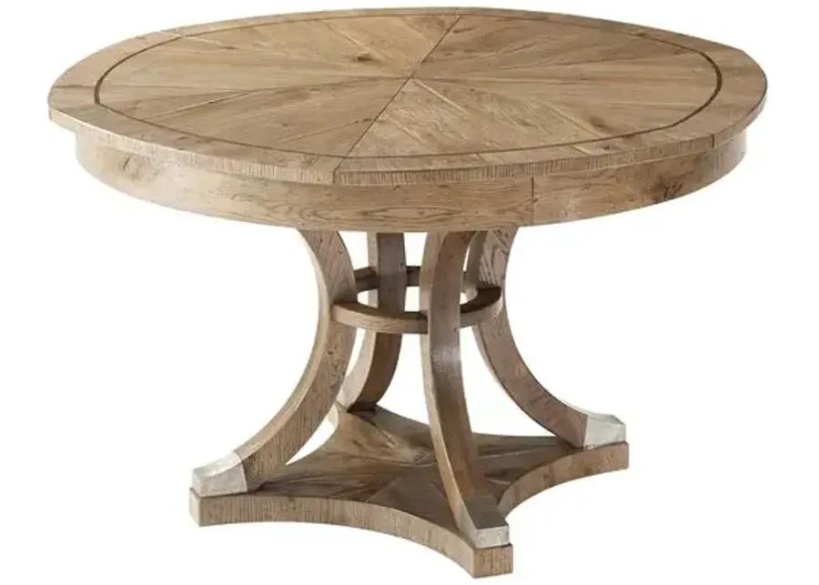 Devereaux Dining Table - Echo Oak - Theodore Alexander