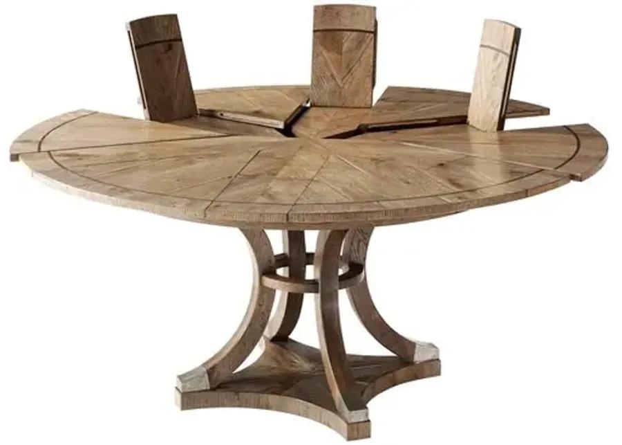 Devereaux Dining Table - Echo Oak - Theodore Alexander