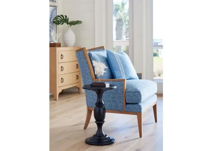 Yacht Club Side Table - Marine Blue - Barclay Butera