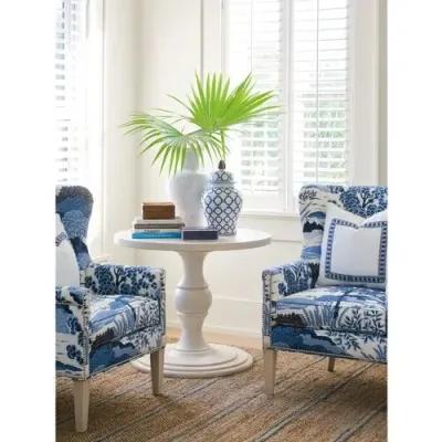 Corona Del Mar Center Table - Sailcloth - Barclay Butera - Ivory