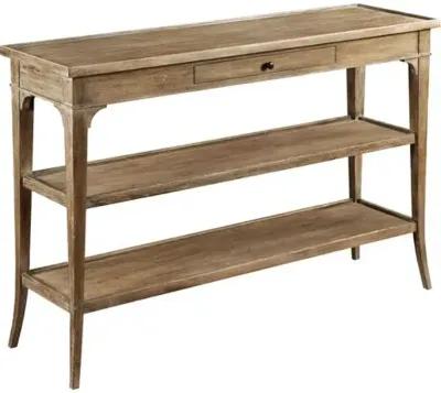 Victoria Console - Vintage Oak - Brown