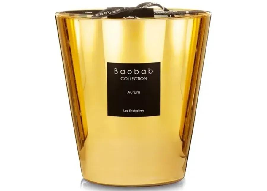 Aurum Candle - Jasmine & Musk - BAOBAB COLLECTION - Gold