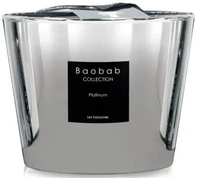 Platinum Candle - Amber & Grapefruit - BAOBAB COLLECTION - Silver