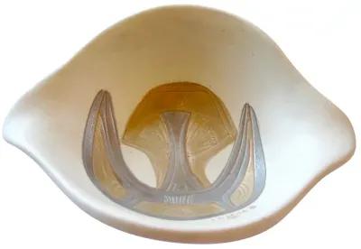 Sascha Brastoff Mid-Century Bowl - The Emporium Ltd. - White