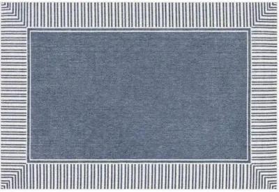 Fay Outdoor Rug - Charcoal/White - Gray - Gray