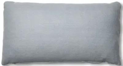 Ada Long Lumbar Pillow - Smoky Blue Linen