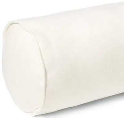 Anne Bolster Pillow - White Linen