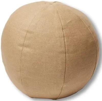 Emma 11x11 Ball Pillow - Hemp Linen