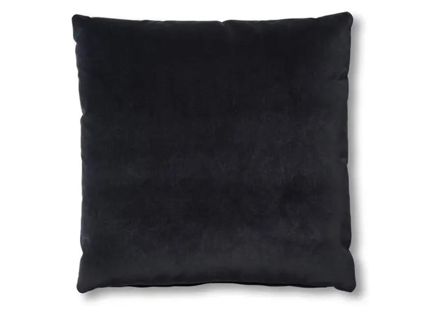 Hazel Pillow - Ebony Velvet