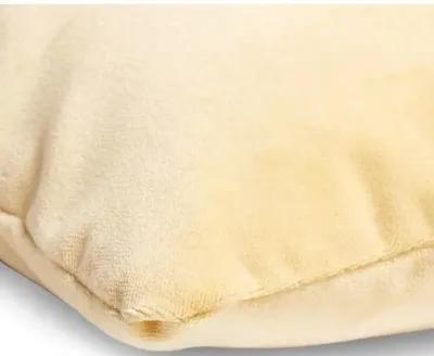 Ada Long Lumbar Pillow - Canary Velvet