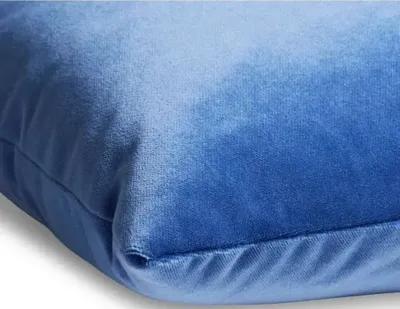 Ada Long Lumbar Pillow - Cobalt Velvet