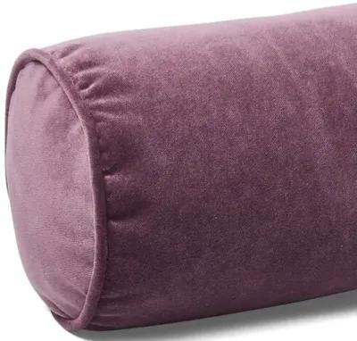 Anne Bolster Pillow - Fig Velvet