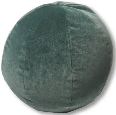 Emma 11x11 Ball Pillow - Jade Velvet