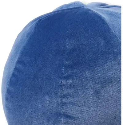 Emma 11x11 Ball Pillow - Cobalt Velvet