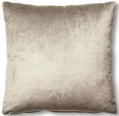 Hazel Pillow - Silver-Gray Velvet