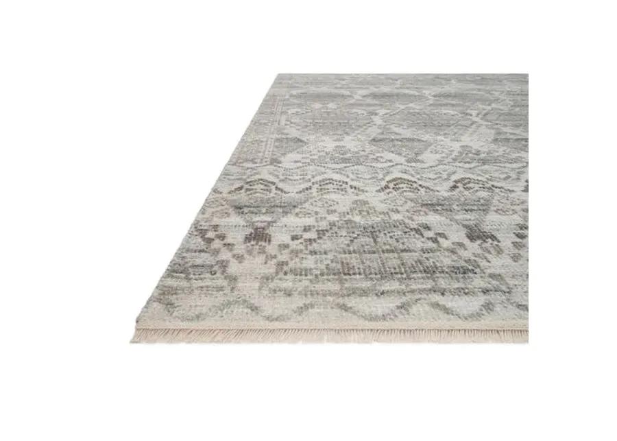 Eurydice Hand-Knotted Rug - Stone - Gray - Gray