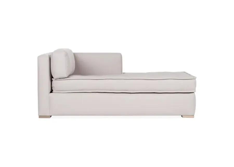 Lane RF Tufted Chaise - Gray - Comfortable, Sturdy, Stylish