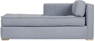 Lane LF Tufted Chaise - Blue - Comfortable, Sturdy, Stylish