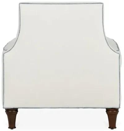 Dumont Linen Bench - Handcrafted in the USA - Ivory