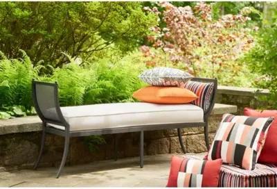 Winterthur Estate Outdoor Bench - White - Lane Venture