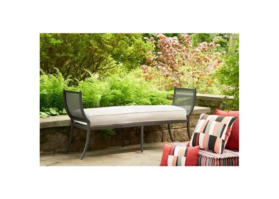 Winterthur Estate Outdoor Bench - White - Lane Venture